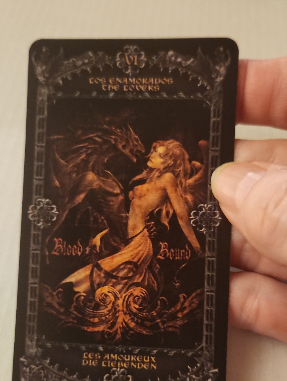 Alchemy 1977 England Tarot Card - Black & Purple Artwork - Picture 10 of 12